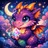 Unique vibrant avatar featuring an expressive cartoon character with diverse colors and a dynamic pose for profile use.